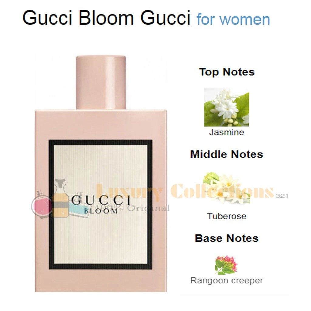 Gcuci Bloom Acqua di Fiori / Profumo Di Fiori / Ambrosia di Fiori / Nettare Di Fiori / Gocce di Fiori / EDT / EDP 100ml