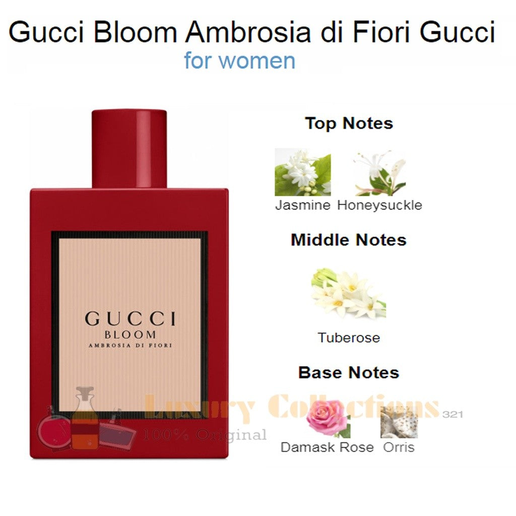 Gcuci Bloom Acqua di Fiori / Profumo Di Fiori / Ambrosia di Fiori / Nettare Di Fiori / Gocce di Fiori / EDT / EDP 100ml