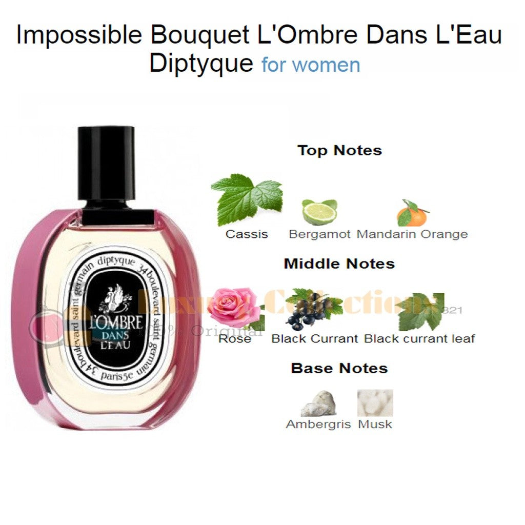 Diptyque 2020 Edition - Do Son / Eau Rose / Olene / L'Ombre Dans L'Eau / Eau des Sens / Eau Moheli EDT 100ml for Women