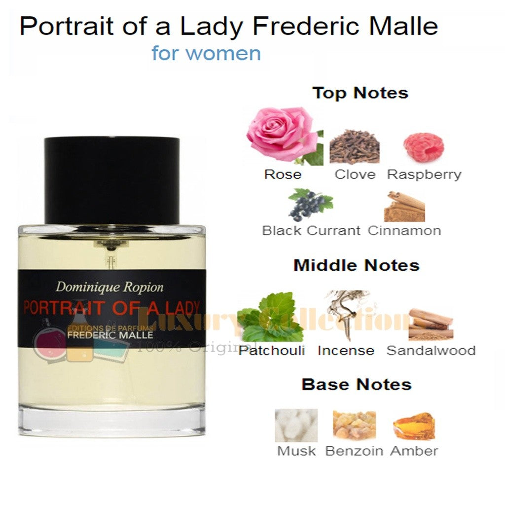 (Original) Frederic Malle Portrait of a Lady 100ml / Rose Tonnerre / Une Rose / En Passant / L'Eau d'Hiver