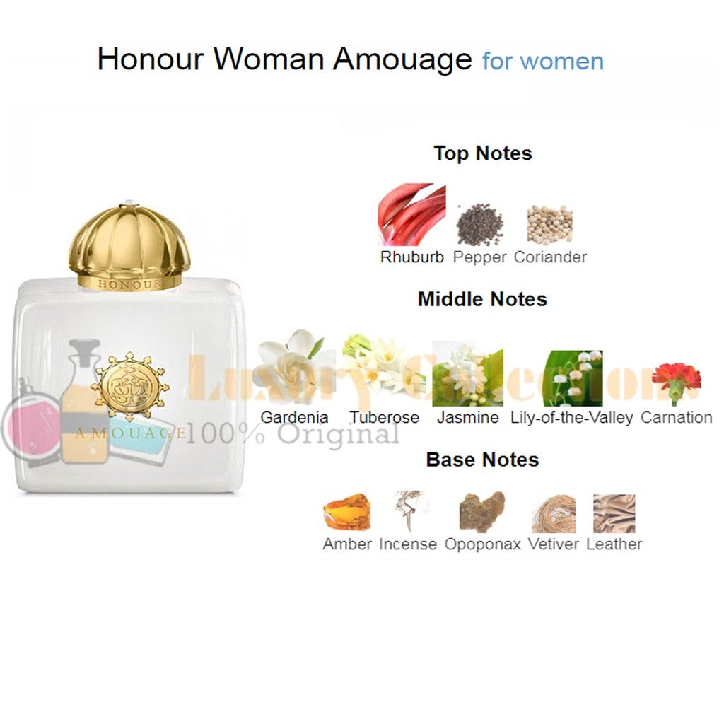 Amouage Interlude / Epic / Honour EDP 100ml for Men / Women - Guidance 46 / Gold