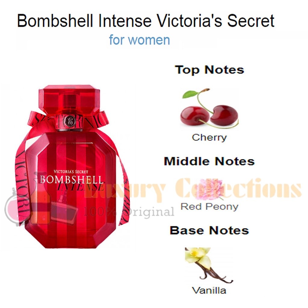 %Victorias Secret Bombshell EDP / Intense / Gold / Seduction 100ml Perfume For Her