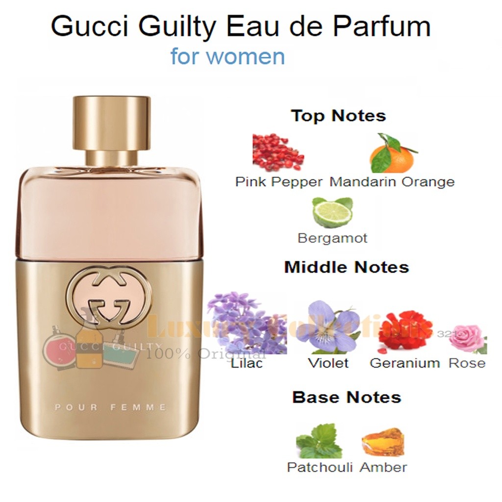 %Gcuci Guilty Oud / Love Edition MMXXI / Absolute Pour Femme / Cologne Pour Homme / Eau de Parfum 90ml for Men & Women