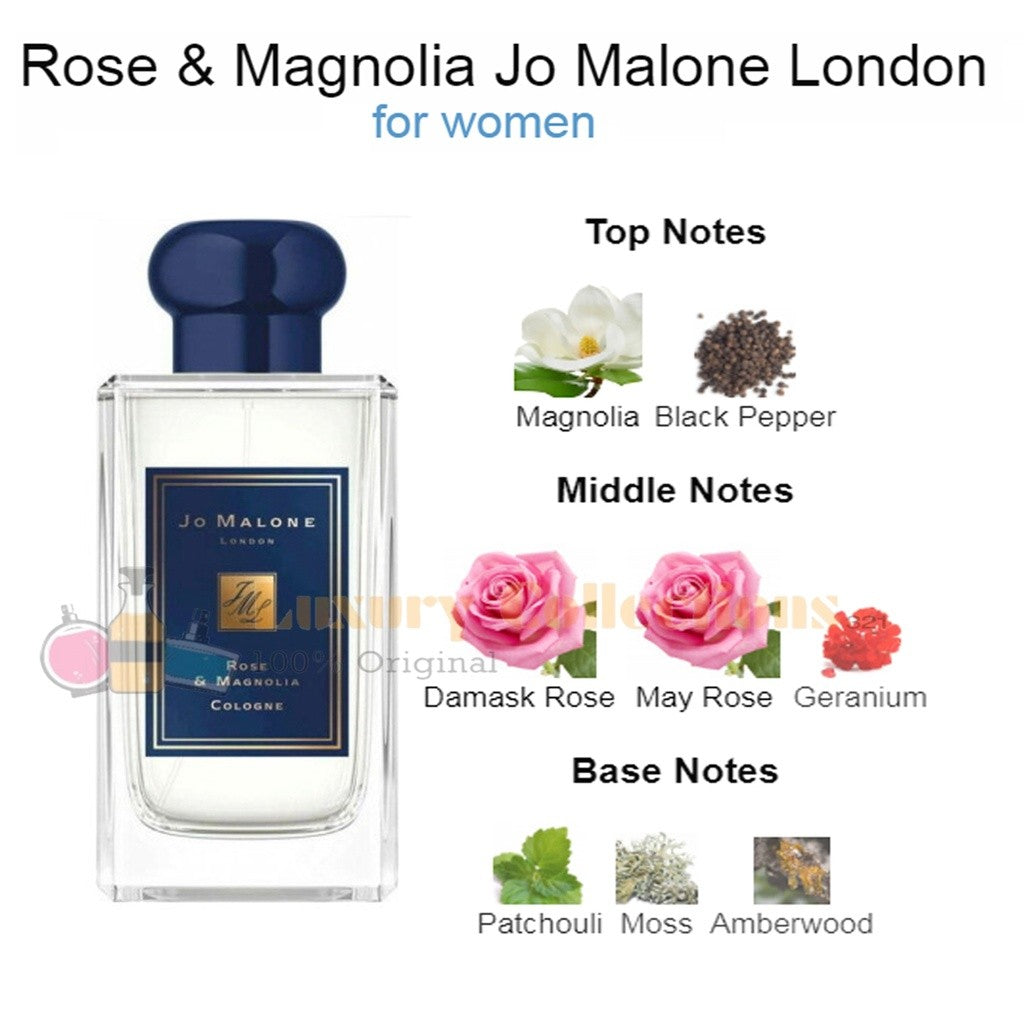 Jo Malone London Rose & Magnolia / Osmanthus Blossom (2017) / Plum Blossom (2017) / Sakura Cherry Blossom Limited 100ml