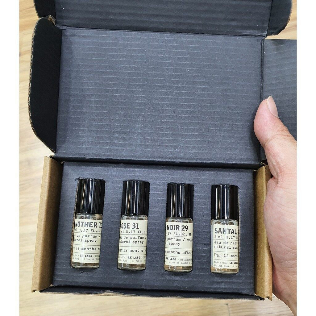 % Le abo 4in1 Discovery Gift Set 4x5ml Edp Spray [Exclusive Gift Set Ever]