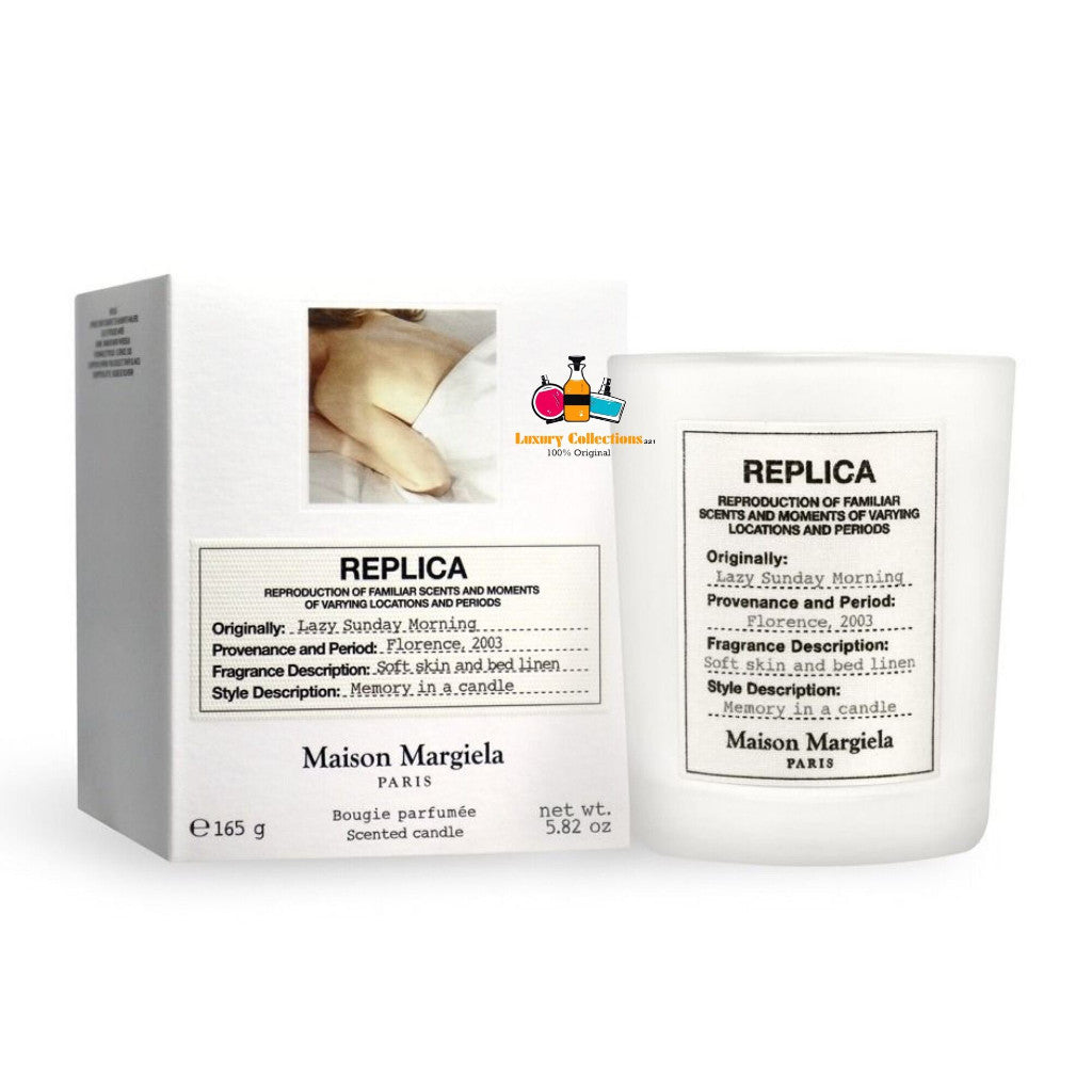 %REPLlCA MAlS0N MARGlELA LAZY SUNDAY MORNING SCENTED CANDLE 165G