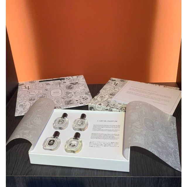 Diptyque 4in1 Set L’Art Du Parfum 4x10ml With Paper Bag
