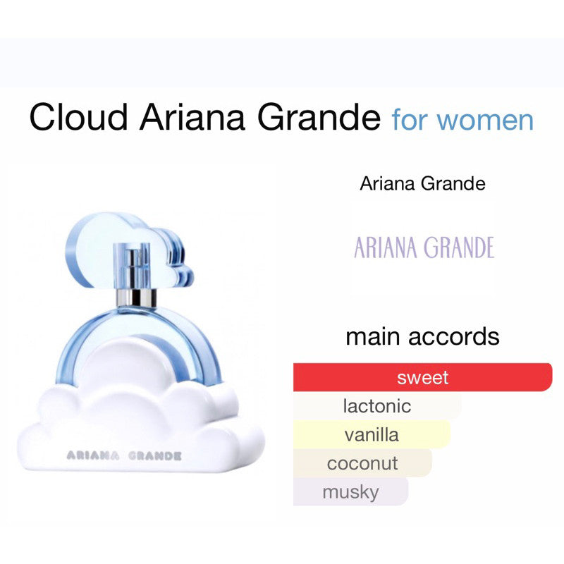 ( Ori) Ariana Grande Cloud Eau De Parfum 100ml Perfume For Her