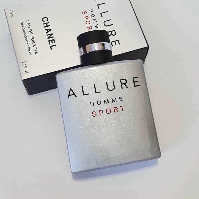 % Allure Homme Sport Eau De Toilette Men 100ml [ Perfume For Men ]