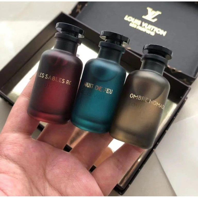 Lv Les Sables Roses Eau De Parfum 3in1 Gift Set 3x10ml Perfume For Men & Women