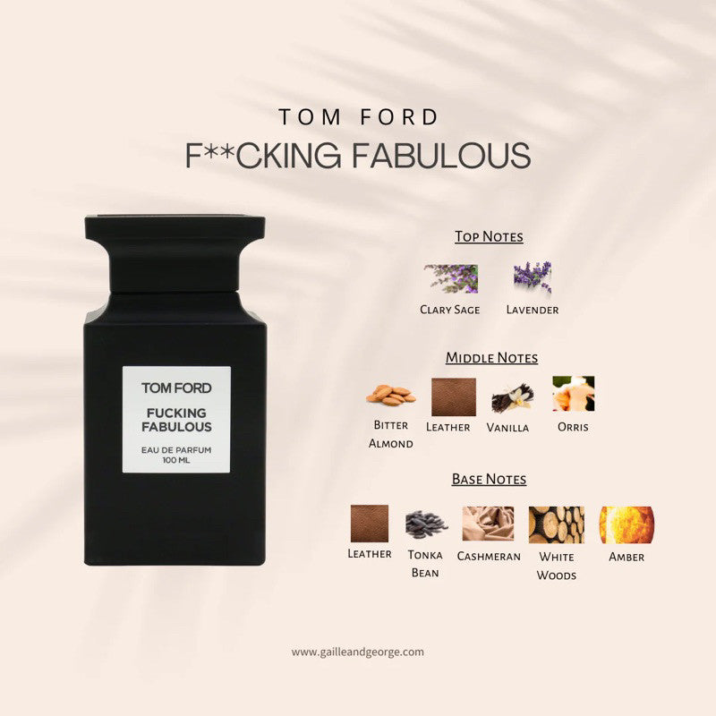 % T0M F0RD F**cking Fabulous Eau De Parfum 100ml (EDP) For Unisex