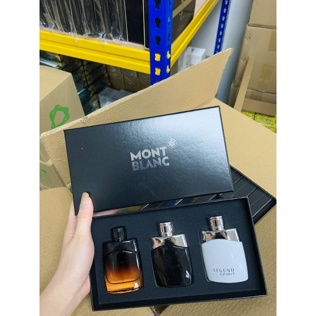 M0NTBLANC Legend Men 3in1 Gift Set (3x30ml) Perfume For men