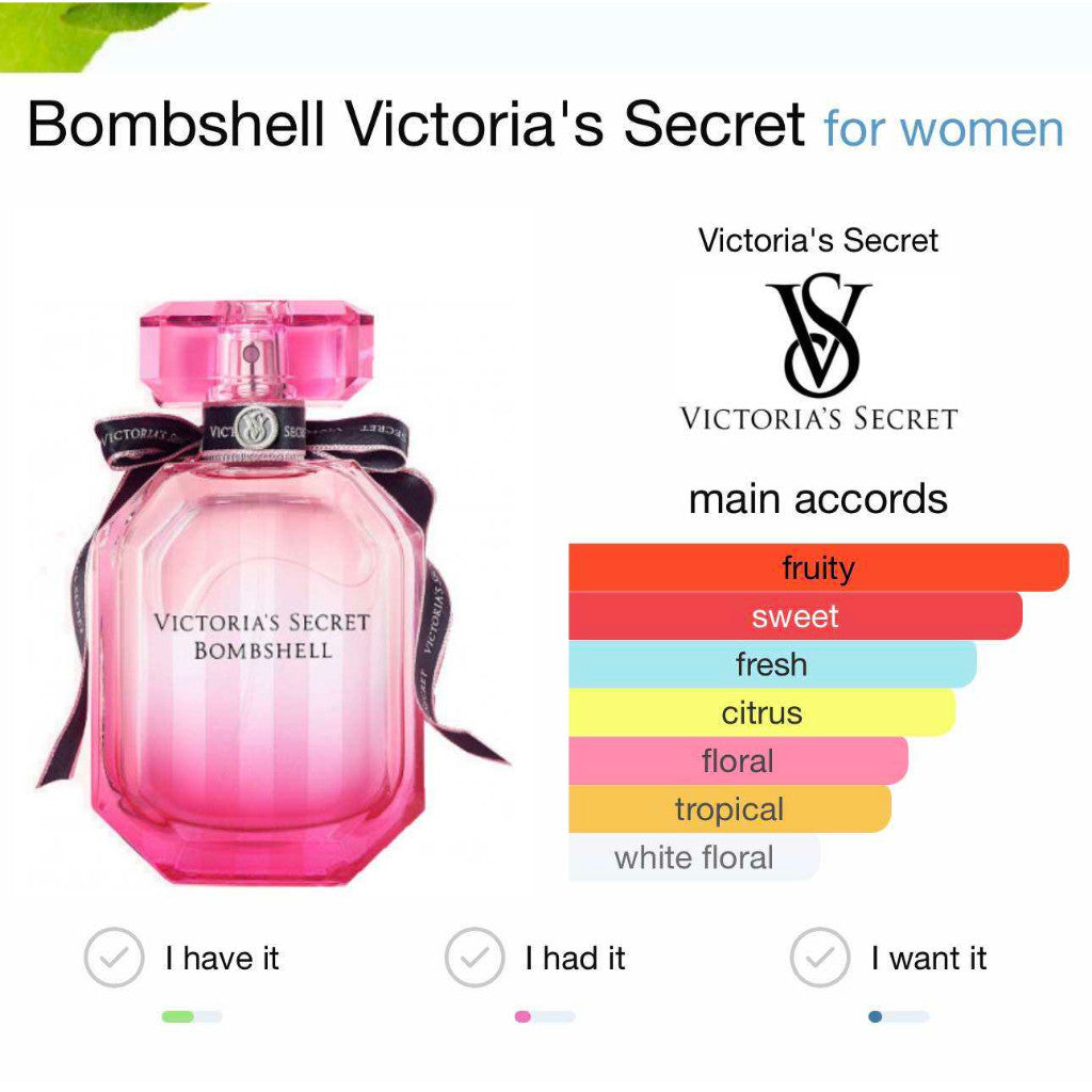 Combo 100ml 2PCS ( Bombshell Eau De Parfum + Bombshell Seduction Edp ) For Women