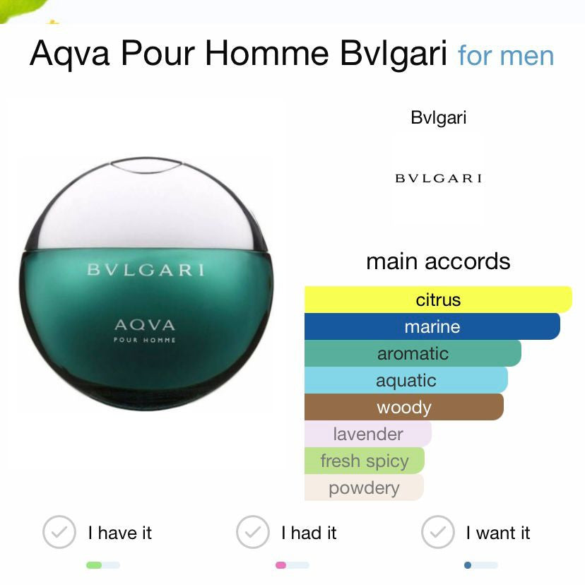 %Aqva Pour Homme Eau De Toilette 100 ml For Him