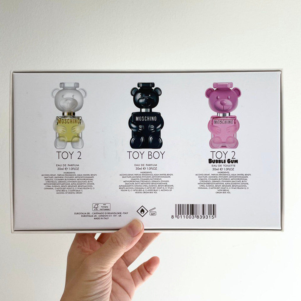 M0SCHINO_ TOY COLLECTION (3X30ML) 3IN1 GIFT SET For women