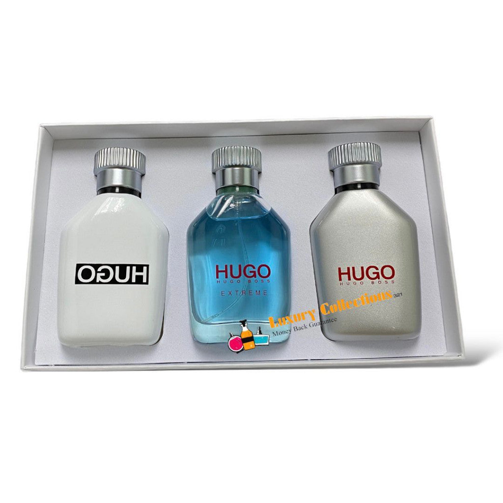 Ori 3in1 B0SS Eau De Toilette 3x40ml Spray Perfume Gift Set For Men