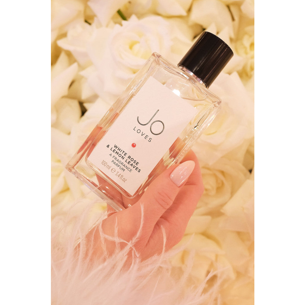 % J0 L0VES White Rose & Lemon Leaves Parfum 100ml for Unisex