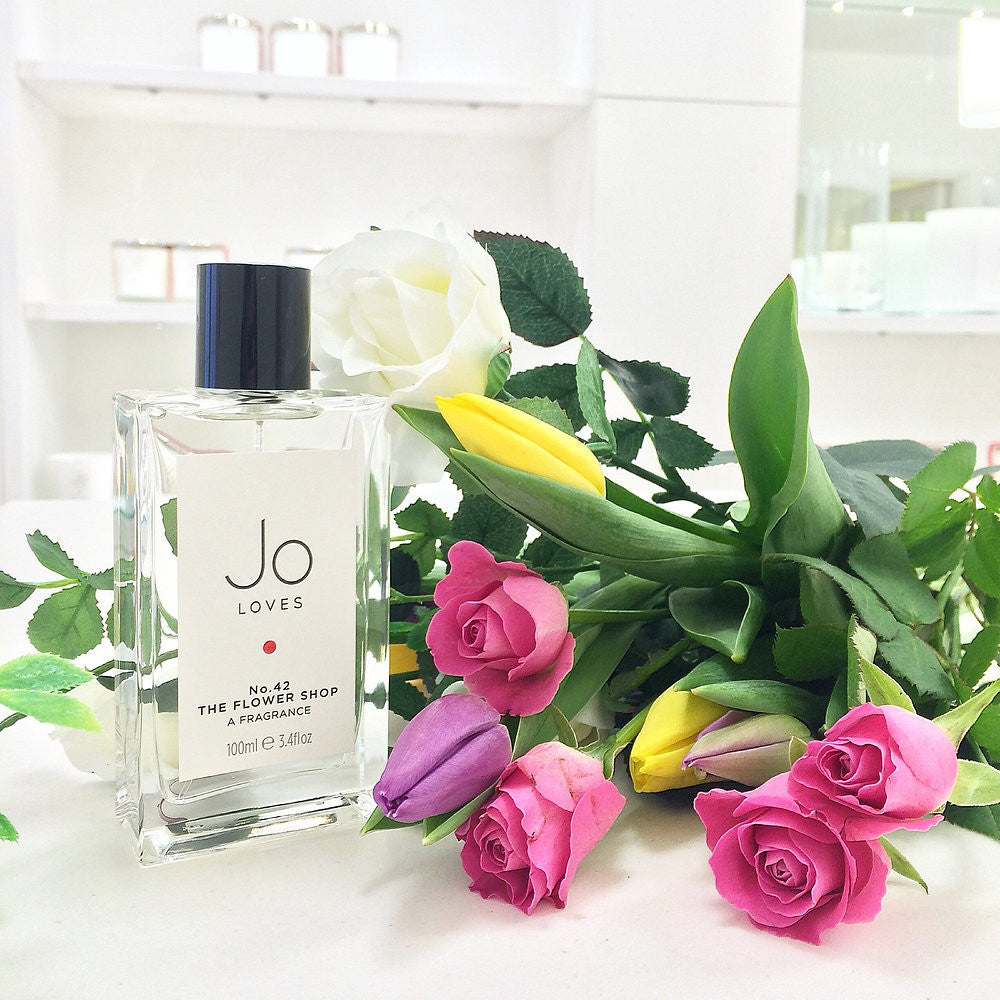 % Jo Loves Pomelo / Mango Thai Lime / No 42 The Flower Shop / White Rose & Lemon Leaves 100ml Perfume for Unisex