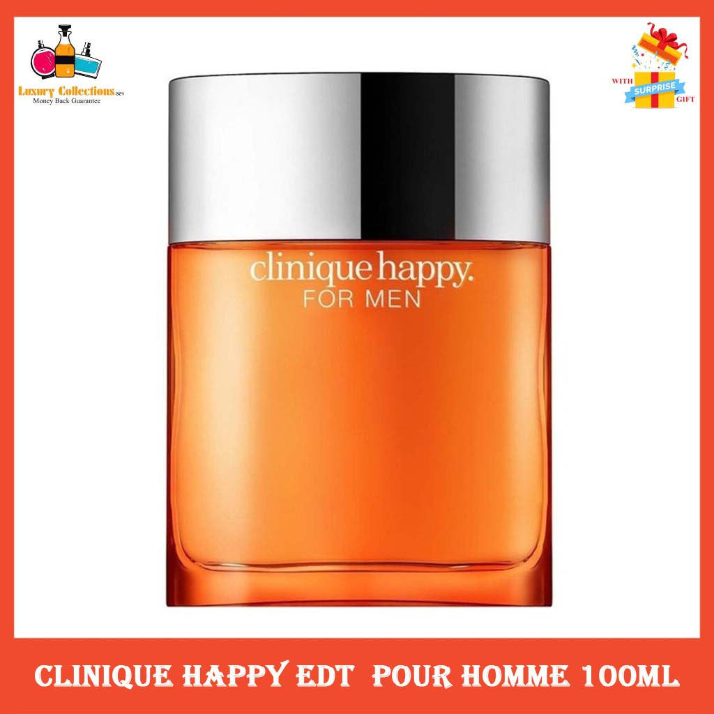 CIinique Happy For Men Eau de Toilette Pour Homme 100ml