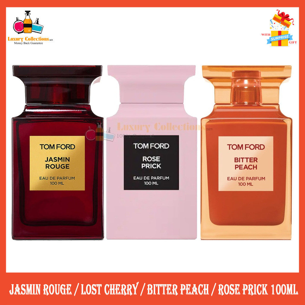 Tom Ford Jasmin Rouge / Lost Cherry / Bitter Peach / Rose Prick EDP 100ml for for Women & Men