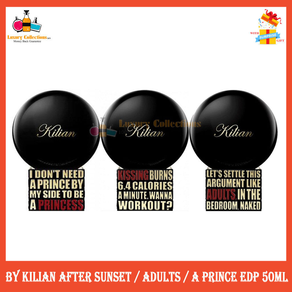 By Kilian After Sunset / Adults / A Prince / Kissing Burns EDP 50ml for Men & Women