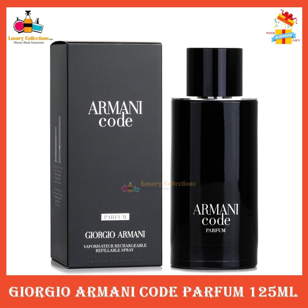 % Original Amrani Code Parfum 125 ml for Men