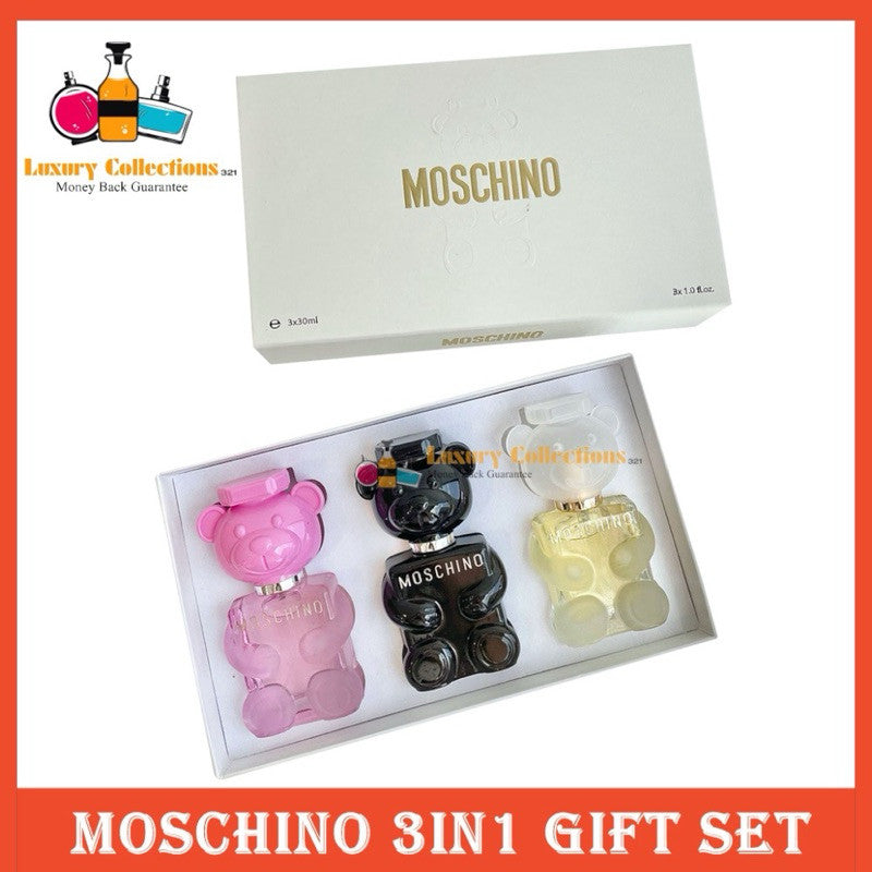 M0SCHINO_ TOY COLLECTION (3X30ML) 3IN1 GIFT SET For women