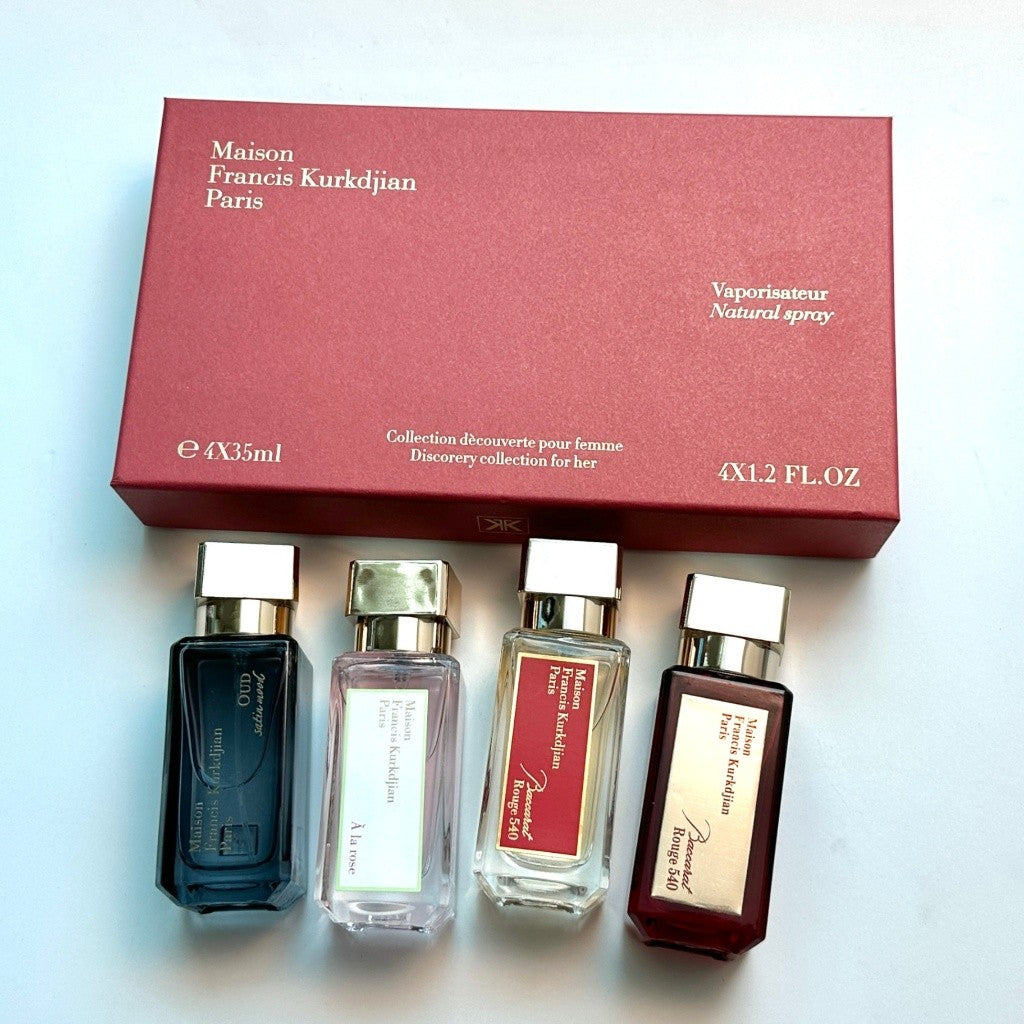 % MFK Pour Femme 4in1 Perfume Set 4x35ml Red Box