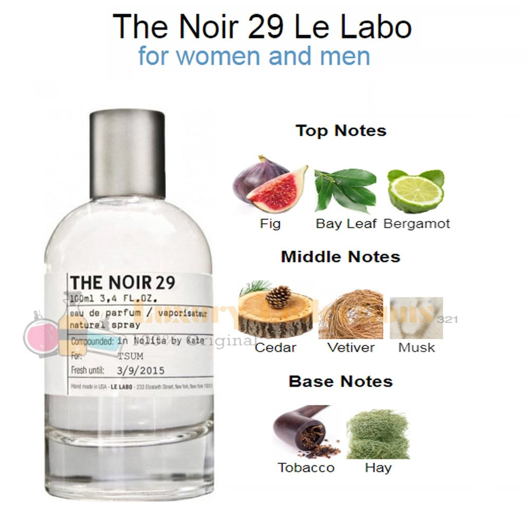 % LE LAB0 The Noir 29 EDP 100ml Perfume for Men & Women