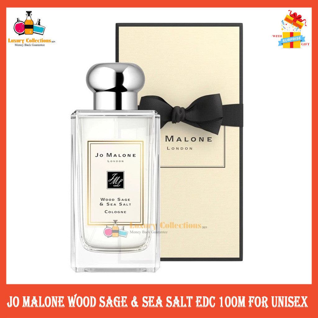 %Wood Sage & Sea Salt EDC 100ml For Women & Men