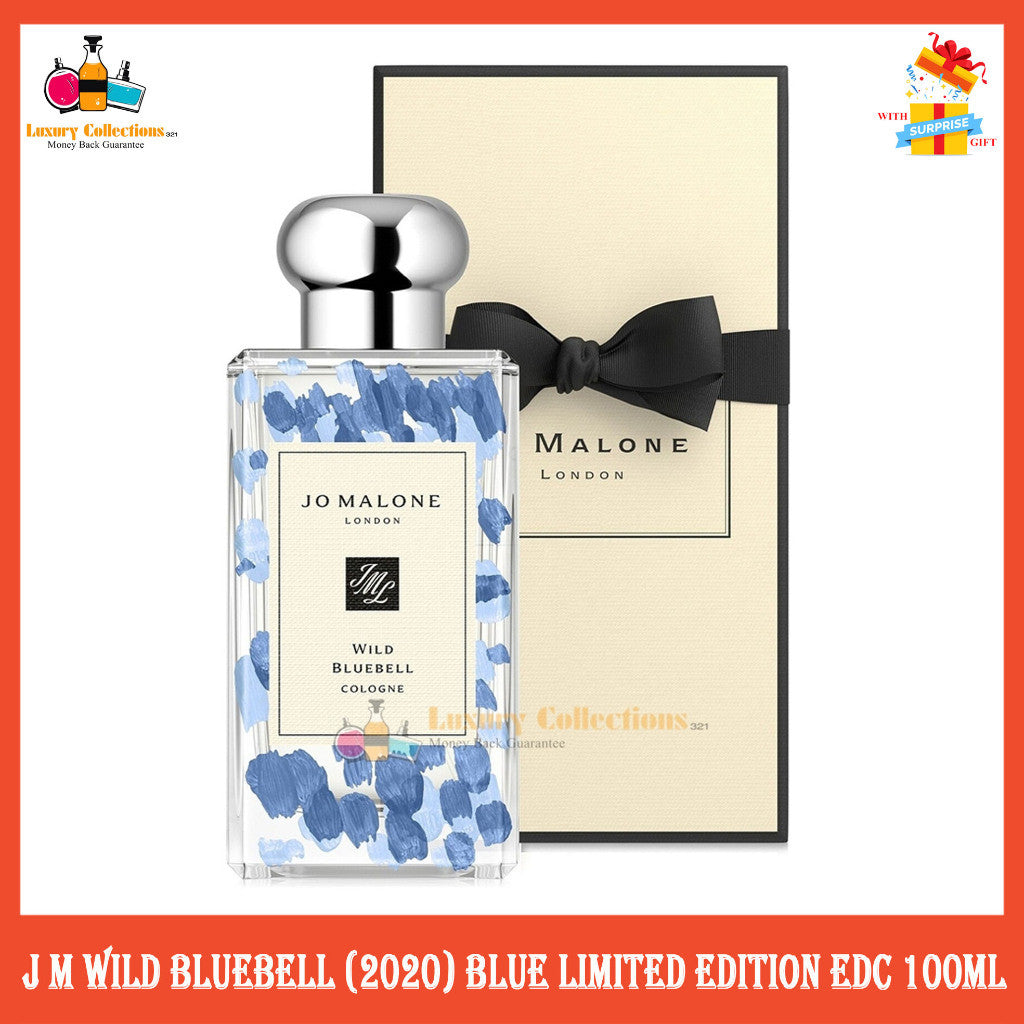 %Jm Wild Bluebell (2020) Blue Limited Edition EDC 100ml for Women and Men