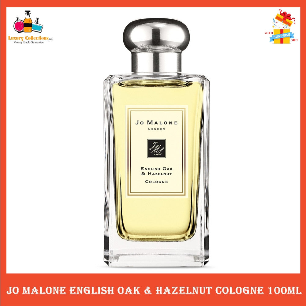 % English Oak & Hazelnut Cologne 100ml for Unisex