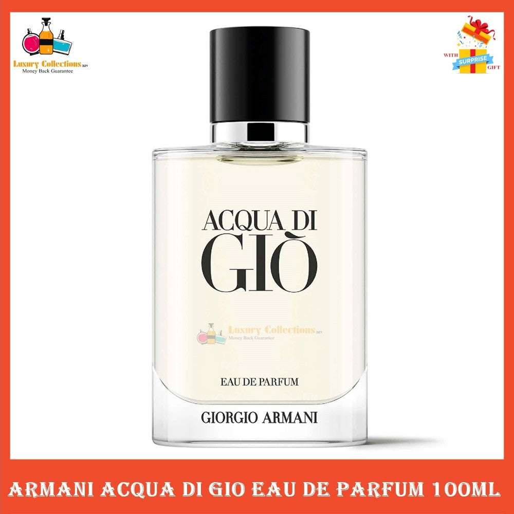 % Amrane Aqcua Di Giio Eau de Parfum 100ml