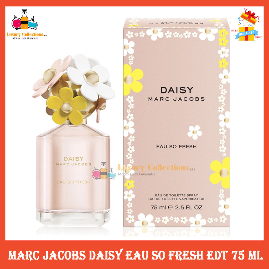 %MJ Daisy Eau So Fresh Eau De Toilette 75ml ( Perfume For Her )