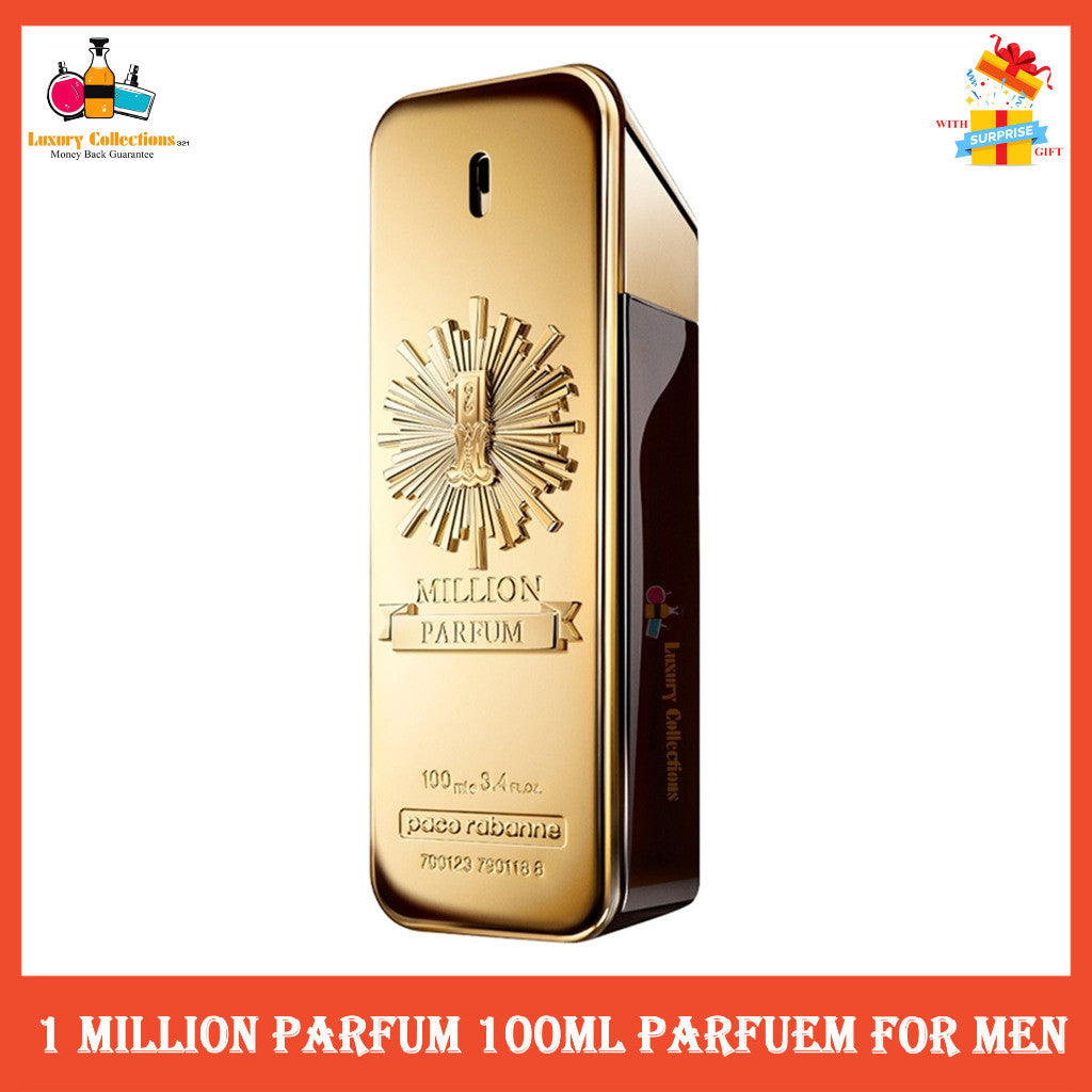% Paco 1 One Million Parfum 100ml Perfume For Men (Best Seller)