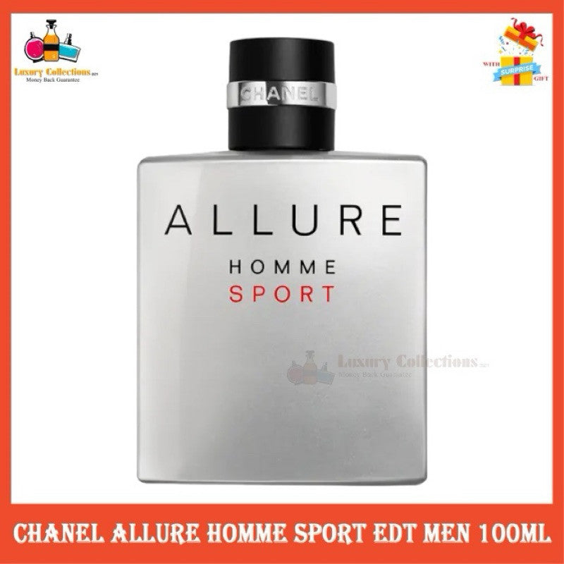 % Allure Homme Sport Eau De Toilette Men 100ml [ Perfume For Men ]