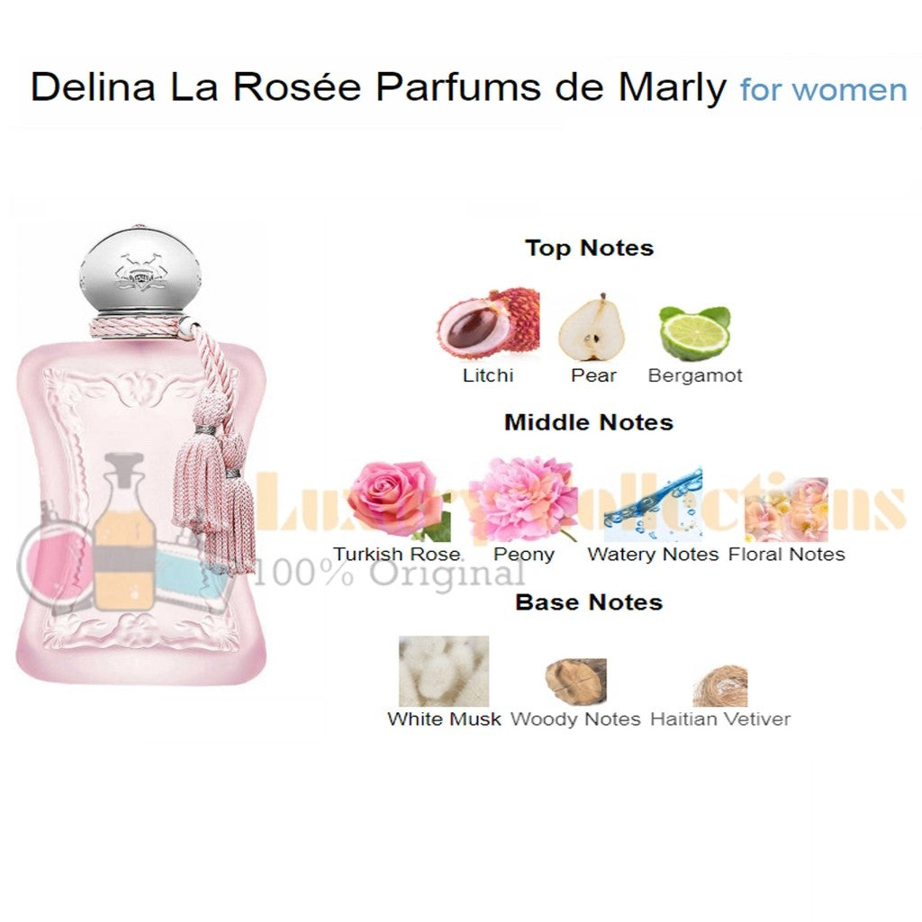 % DeIina La Rosee Eau de Parfum (7 5) mI