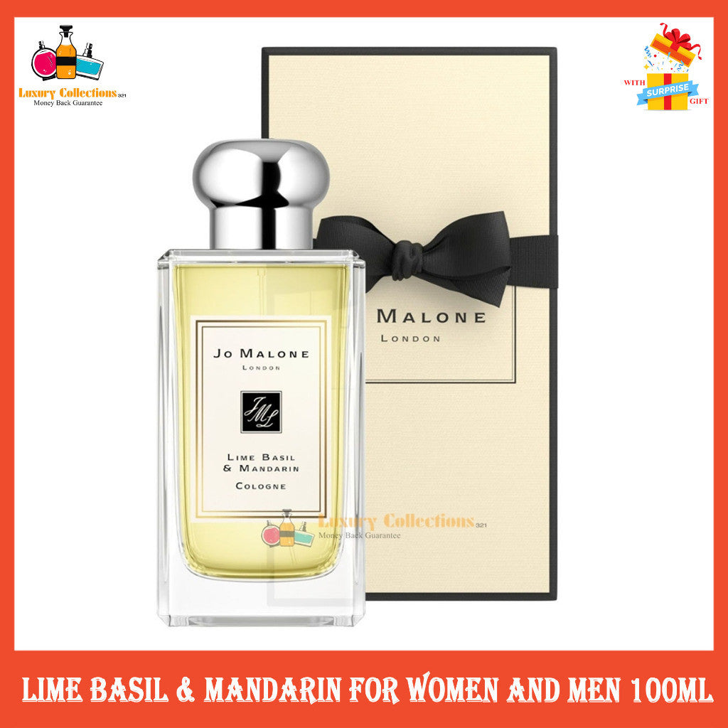 % Lime Basil & Mandarin for Women and Men 100ml Perfume Untuk Unisex