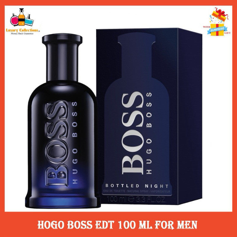 % B0SS Bottled Night Eau de Toilette 100ml Perfume For Men