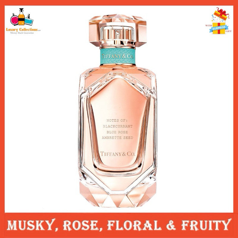 %Tifany & Co Rose Gold Eau De Parfum 75ml Perfume For Her