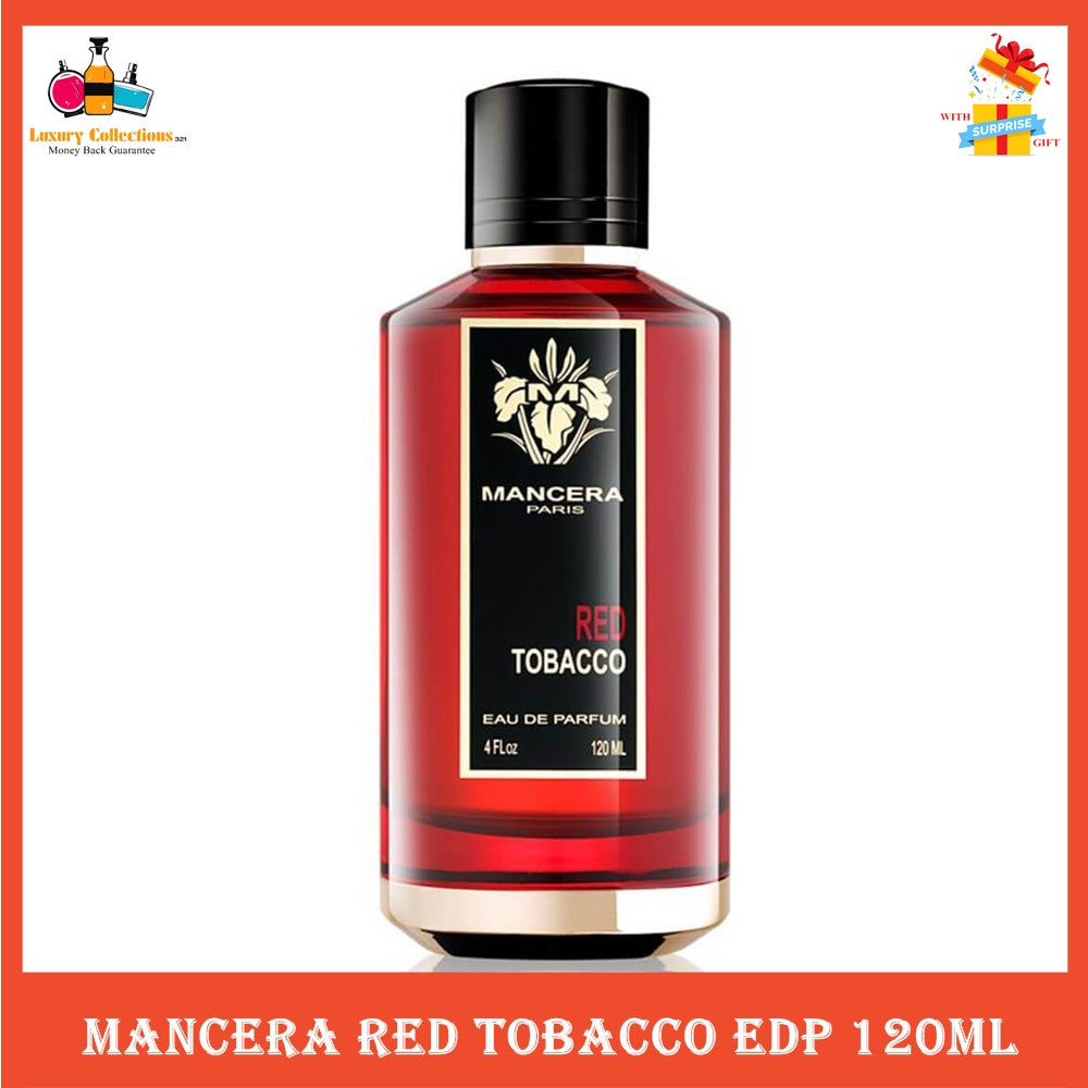 % Mancera Red T0bacc0 Eau de Parfum 120ml for Him & Her