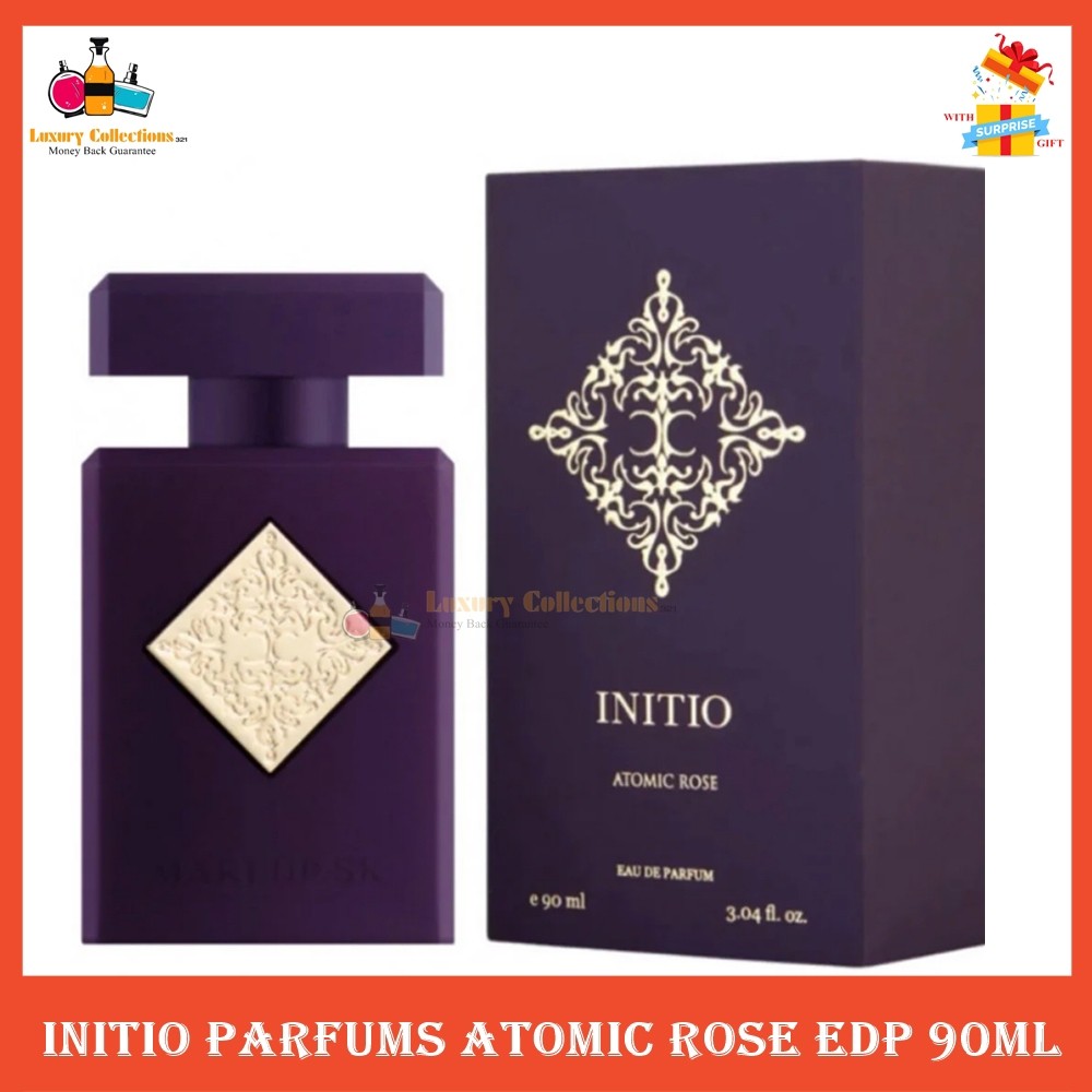 % Intio Atomic Rose EDP 90ml for Men & Women