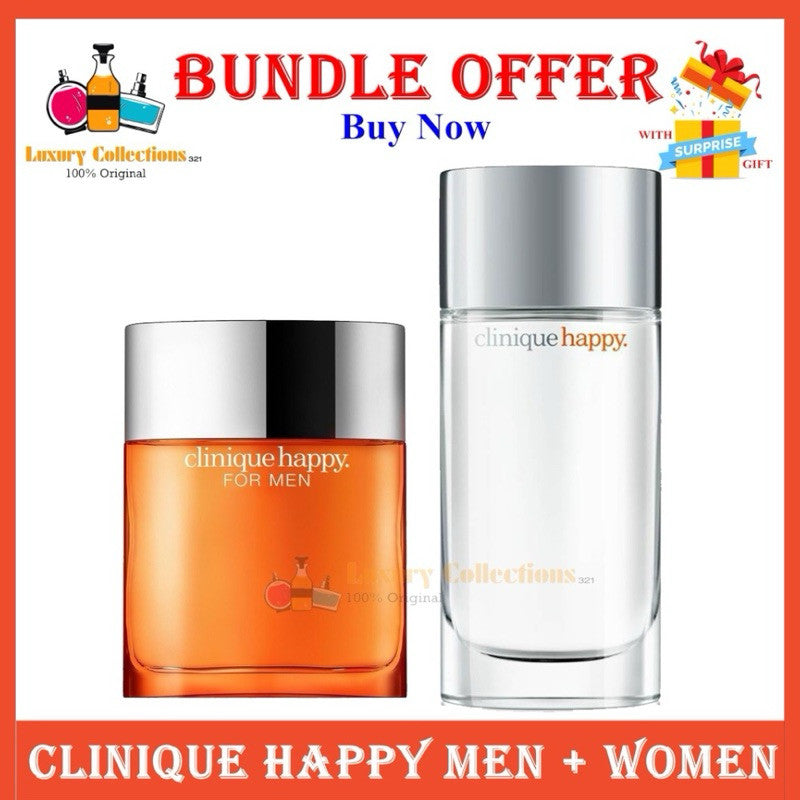 [Combo 100ml 2Pcs] CIinique Happy Men + Women