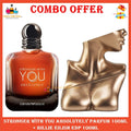 % (Combo 100ml 2Pcs) Stronger With You Absolutely Parfum + Billie Eilish EDP