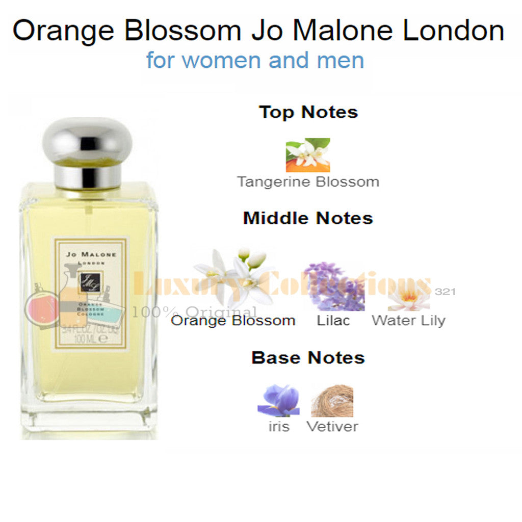 %Jo Orange Blossom for Women and Men 100ml Perfume Untuk Unisex
