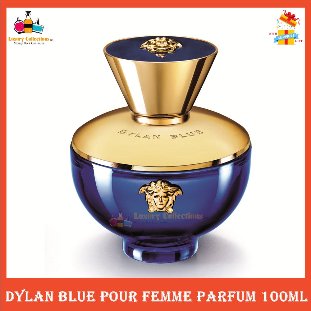 % Ver'ssace Dylan Blue Pour Femme Parfum 100ml Perfume for Women