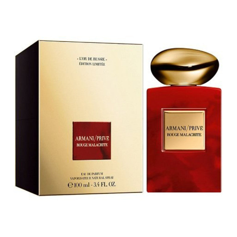 % Amrani Prive Rouge Malachite L'or De Russie Edition Limitee EDP 100ml