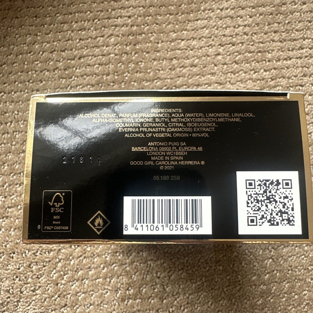 %Carolina Very Good Girl Glam EDP for Women 80ml Perfume Untuk Wanita