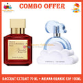 Combo 2PCS ( Bcrt Extrat Parfum 7O MI + Ariana Grande Cloud Edp 100ml ) Perfume For Her