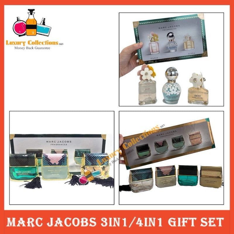% Marc Jacob Daisy / Decadence Perfume gift Set 3in1
